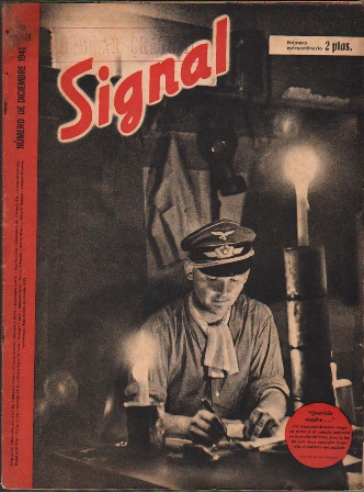 SIGNAL - EDICION ESPECIAL DE LA "BERLINER ILLUSTRIRTE PRIMER Nº DICIEMBRE 1941 SP. Nº 23-24