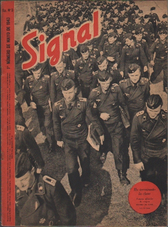 SIGNAL - EDICION ESPECIAL DE LA "BERLINER ILLUSTRIRTE PRIMER Nº MAYO 1943 SP. Nº 9