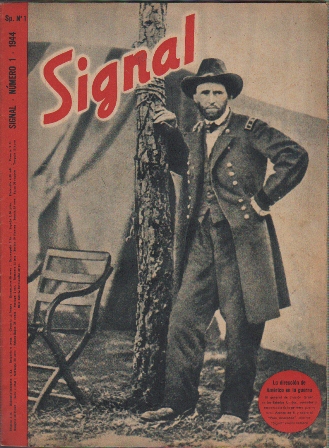 SIGNAL - EDICION ESPECIAL DE LA "BERLINER ILLUSTRIRTE Nº 1 FEBRERO 1944 SP. Nº 1