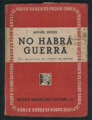NO HABRA GUERRA.