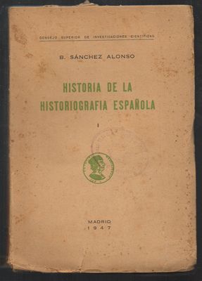 HISTORIA DE HISTORIOGRAFIA ESPAÑOLA.