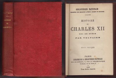 HISTOIRE DE CHARLES XII ROI DE SUEDE PAS VOLTAIRE. TOMO I.