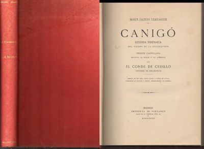 CANIGÓ. LEYENDA PIRENAICA DEL TIEMPO DE LA RECONQUISTA.