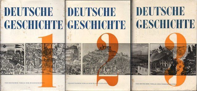 DEUTSCHE GESCHICHTE - 3 TOMOS