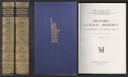 HISTORIA GENERAL MODERNA - 2 TOMOS