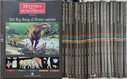 HISTORIA DE LA HUMANIDAD LAROUSSE - 20 TOMOS