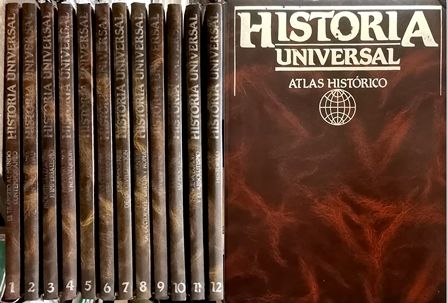 HISTORIA UNIVERSAL - ATLAS HISTORICO (12 TOMOS)