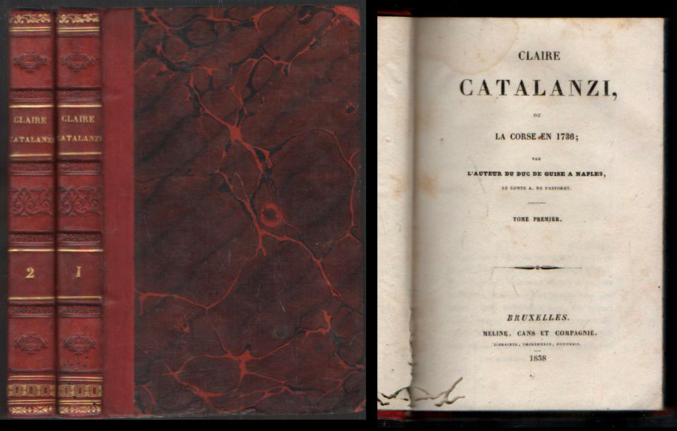 CLAIRE CATALANZI, OU LA CORSE EN 1736