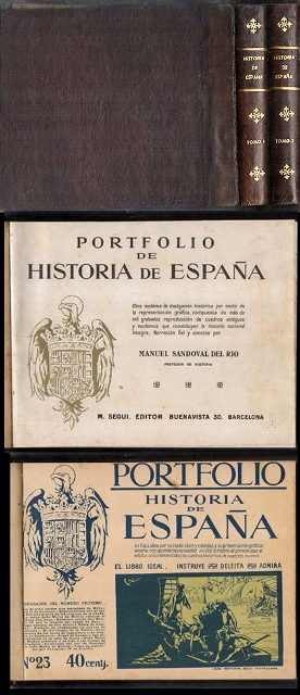 PORTFOLIO DE HISTORIA DE ESPAÑA - 2 TOMOS