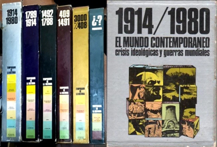 DE LA PREHISTORIA AL MUNDO CONTEMPORANEO-6 TOMOS - LAS EDICIONES DEL TIEMPO