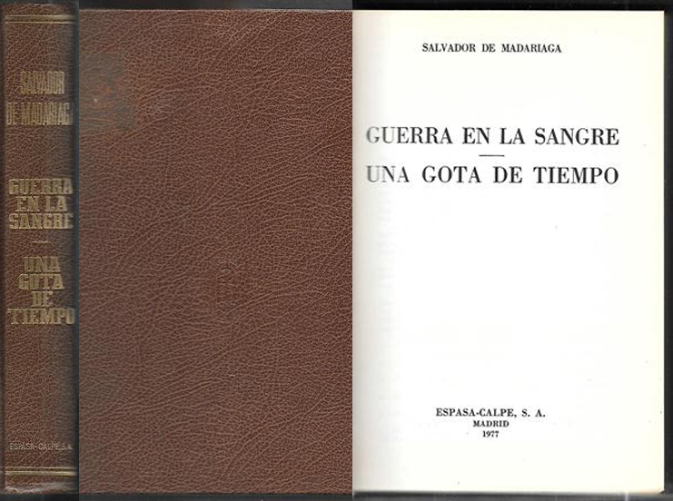 GUERRA EN LA SANGRE - UNA GOTA DE TIEMPO