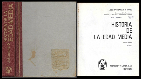 HISTORIA DE LA EDAD MEDIA - TOMO I
