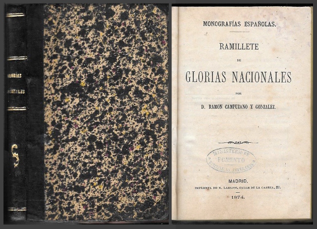 RAMILLETE DE GLORIAS NACIONALES - MONOGRAFIAS ESPAÑOLAS