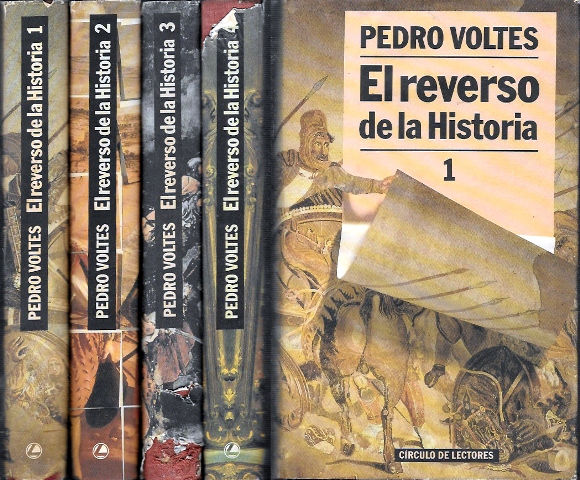 EL REVERSO DE LA HISTORIA - 4 TOMOS