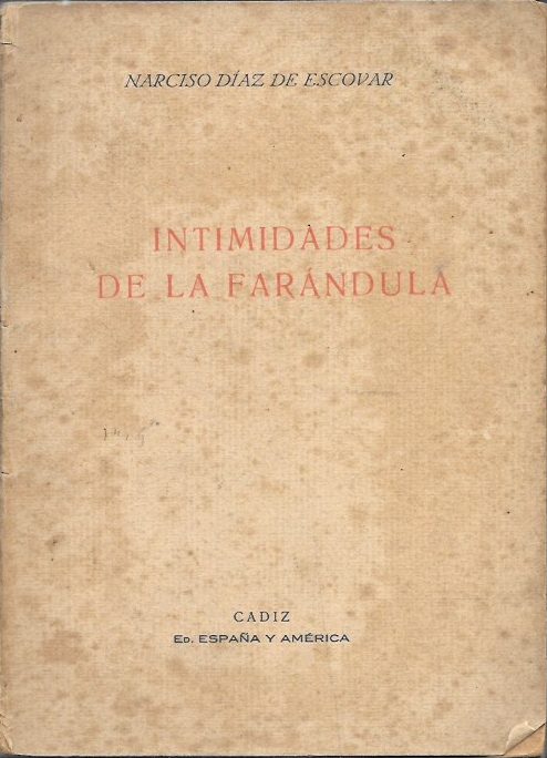 INTIMIDADES DE LA FARANDULA