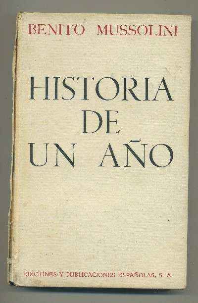HISTORIA DE UN AÑO