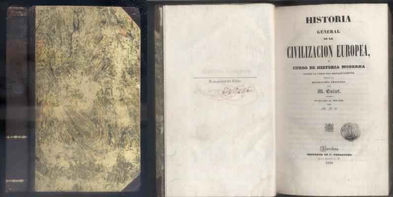 HISTORIA GENERAL DE LA CIVILIZACION EUROPEA, O CURSO DE HISTORIA MODERNA.