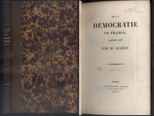 DEMOCRATIE EN FRANCE ( JANVIER 1849 ).