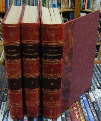 REYES CONTEMPORÁNEOS. BIOGRAFÍAS DE TODOS LOS SOBERANOS Y PRÍNCIPES HASTA EL AÑO DE 1850. 3 TOMOS