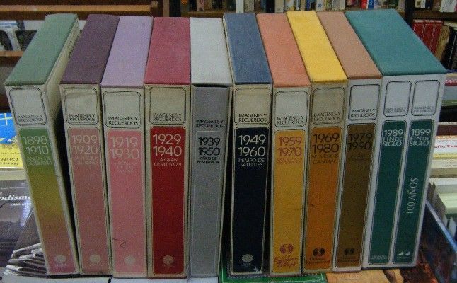 IMÁGENES  Y RECUERDOS. 1898-1989. 11 VOLÚMENES. DESDE LOS AÑOS DE SOBERBIA HASTA FIN DE SIGLO