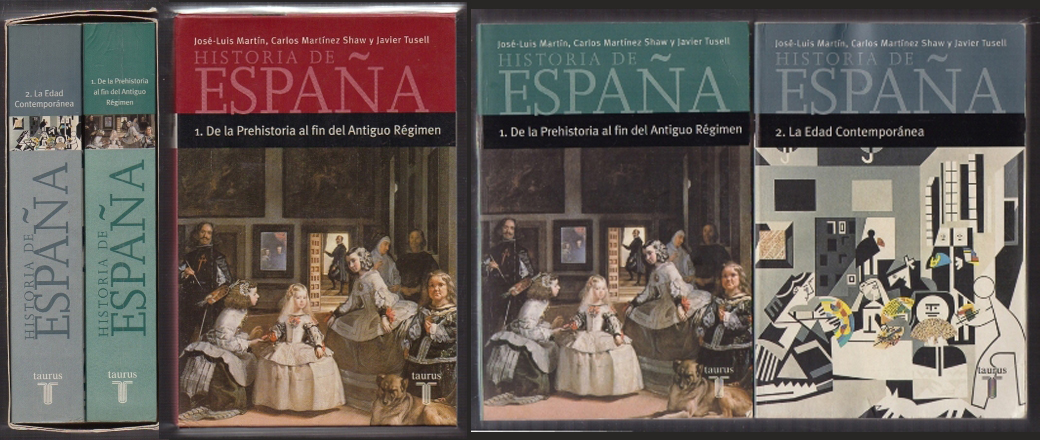 HISTORIA DE ESPAÑA. DOS TOMOS EN ESTUCHE.
