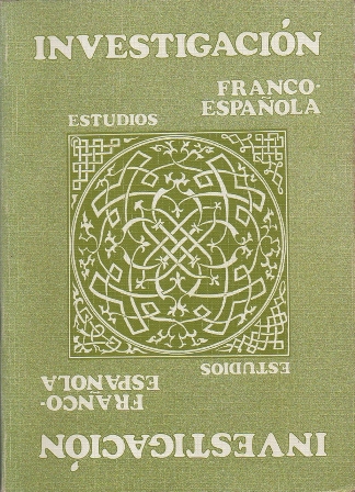INVESTIGACION ESTUDIOS FRANCO - ESPAÑOLA AÑO 1992 Nº 6.