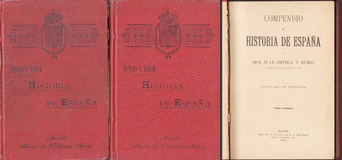 HISTORIA DE ESPAÑA 2 TOMOS.