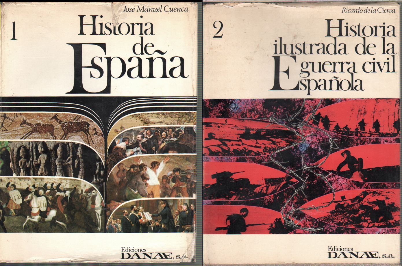 HISTORIA DE ESPAÑA - HISTORIA DE ILUSTRADA DE LA GUERRA CIVIL ESPAÑOLA 2 TOMOS - CUENCA, JOSE MANUEL