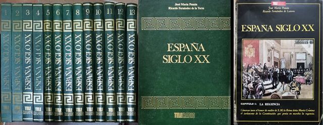 ESPAÑA SIGLO XX. 13 TOMOS (TELERADIO)