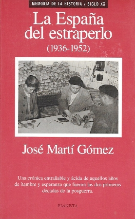 LA HISTORIA DEL ESTRAPERLO (1936-1952) - MEMORIA DE LA HISTORIA/SIGLO XX