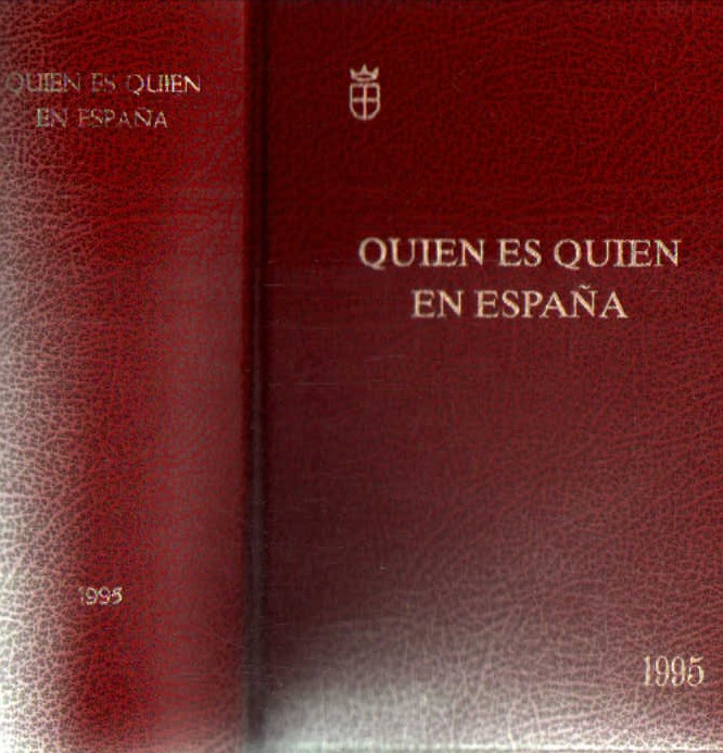 QUIEN ES QUIEN EN ESPAÑA, 1995