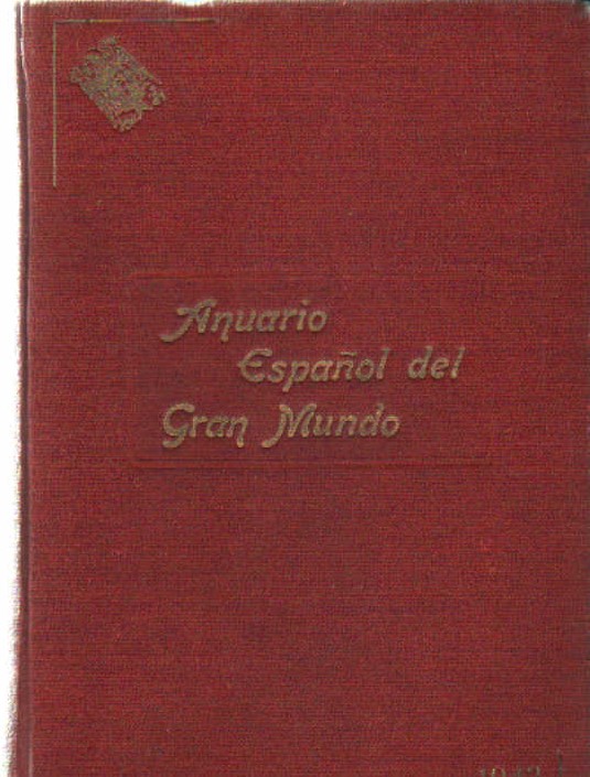 ANUARIO ESPAÑOL DEL GRAN MUNDO 1943