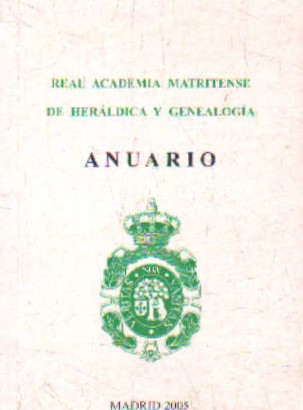 ANUARIO 2005, REAL ACADEMIA DE LA HISTORIA