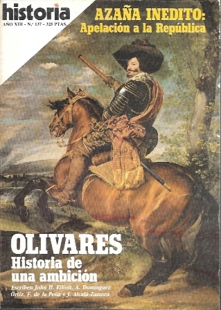 REVISTA HISTORIA 16 - Nº 137 AÑO XIII - SEPTIEMBRE 1987
