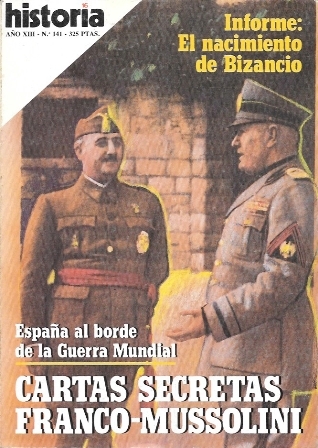 REVISTA HISTORIA 16 - Nº 141 AÑO XIII - ENERO 1988