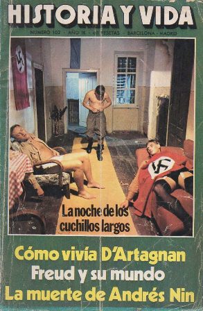 REVISTA HISTORIA Y VIDA Nº 102 AÑO IX - LA NOCHE DE LOS CUCHILLOS LARGOS