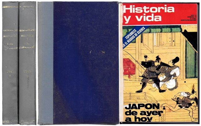 REVISTA HISTORIA Y VIDA EXTRA AÑO 1973 -2 TOMOS AÑO COMPLETO Nº 58  A 69