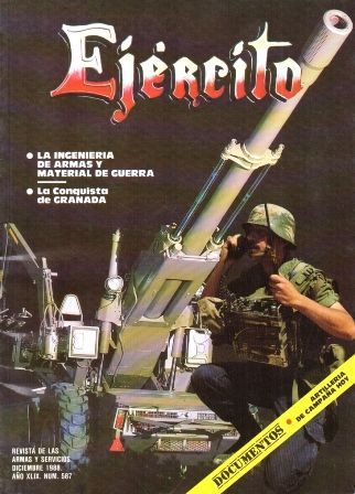 EJERCITO. REVISTA DE LAS ARMAS Y SERVICIOS. DICIEMBRE 1988. AÑO XLIX Nº 587.