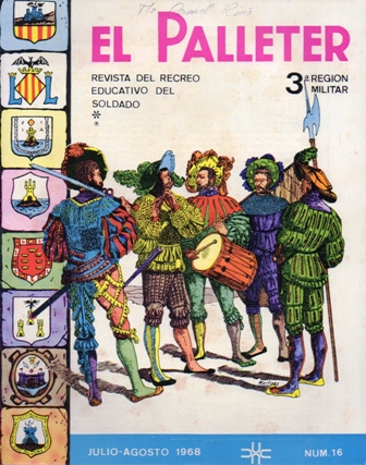 EL PALLETER - REVISTA DEL RECREO EDUCATIVO DEL SOLDADO, 3ª REGION MILITAR - Nº 16 1968