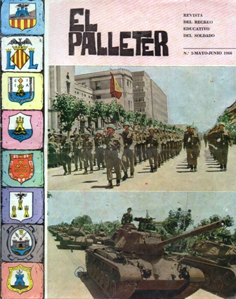 EL PALLETER - REVISTA DEL RECREO EDUCATIVO DEL SOLDADO, 3ª REGION MILITAR - Nº 3 1966