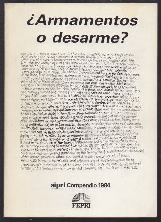 ¿ARMAMENTOS O DESARME?