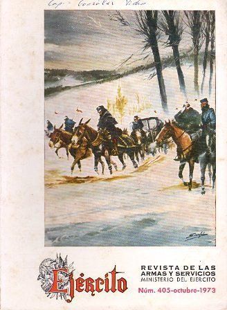 EJERCITO - REVISTA DE LAS ARMAS Y SERVICIOS  Nº 405 OCTUBRE 1973