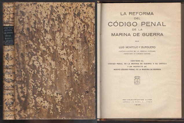 LA REFORMA DEL CODIGO PENAL DE LA MARINA DE GUERRA