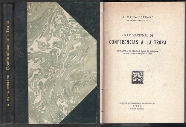 CICLO NACIONAL DE CONFERENCIAS A LA TROPA