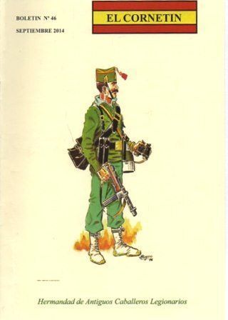 EL CORNETIN BOLETIN Nº 46, SEPTIEMBRE 2014 HDAD. ANTIGUOS CABALLEROS LEGIONARIOS DE CADIZ