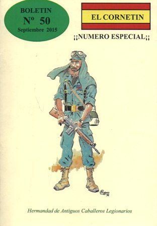 EL CORNETIN BOLETIN Nº 50, SEPTIEMBRE 2015 HDAD. ANTIGUOS CABALLEROS LEGIONARIOS DE CADIZ