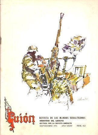 GUION - REVISTA DE LO MANDOS SUBALTERNOS - SEPTIEMBRE 1976 AÑO XXXV Nº 412