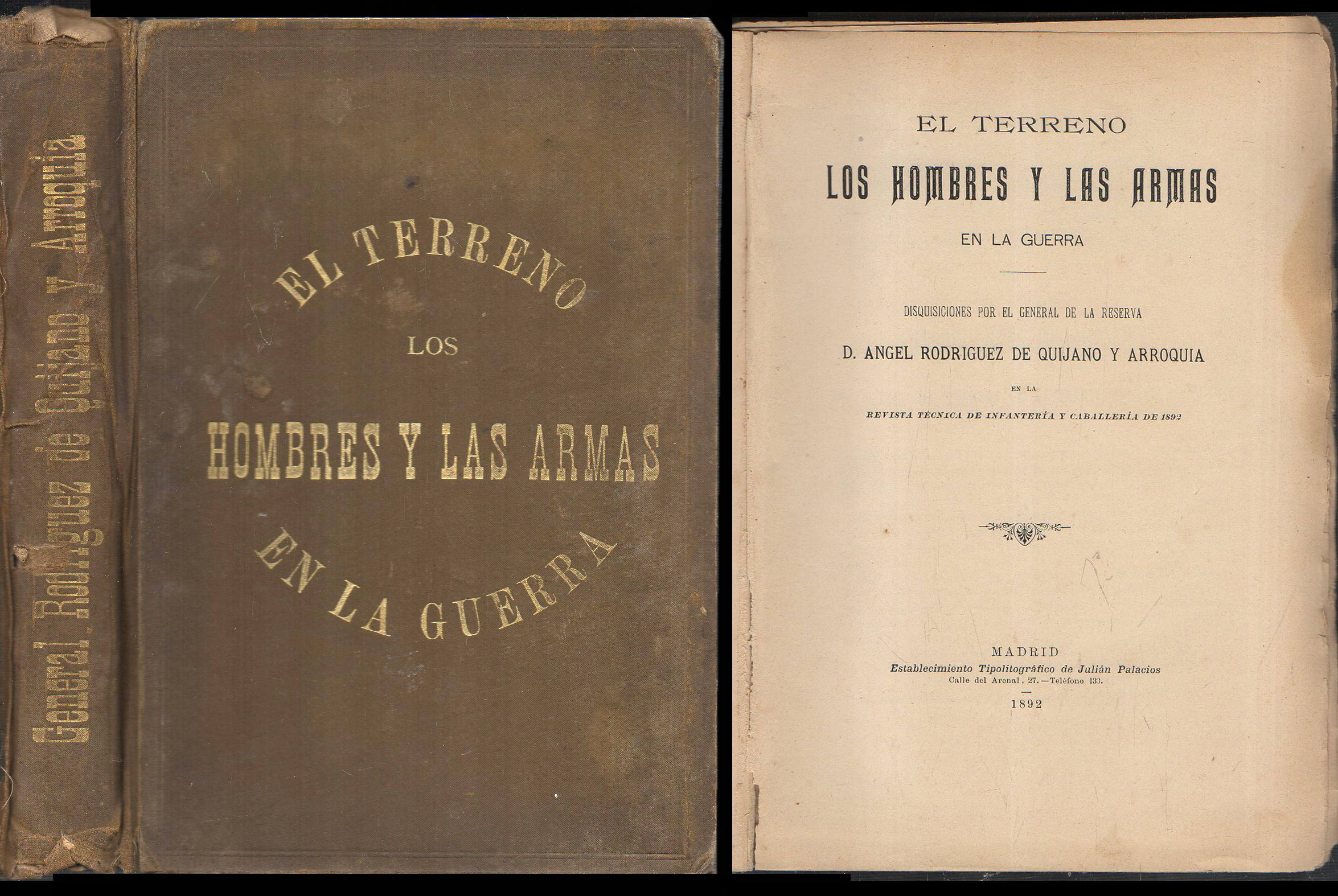 EL TERRENO LOS HOMBRES Y LAS ARMAS EN LA GUERRA