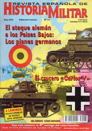 REVISTA ESPAÑOLA DE HISTORIA MILITAR Nº 23 AÑO 2002 MAYO