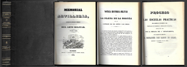 MEMORIAL DE ARTILLERIA TOMO VIII